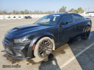2020 Dodge Charger Scat Pack Widebody with VIN 2C3CDXGJ0LH251405, listed as a Copart auction lot 46782665 with 78,928 mi miles and Clean Title. Bid and sale history available at carsss.com. Image 1.