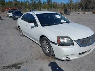 2011 Mitsubishi Galant FE with VIN 4A32B2FF7BE029329, listed as a IAAI auction lot 41496667 with 243,604 mi miles. Bid and sale history available at carsss.com. Image 1.