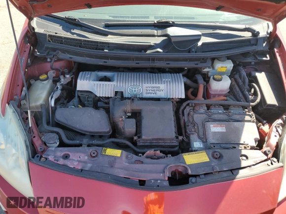2010 Toyota Prius II with VIN JTDKN3DU7A1303927, listed as a Copart auction lot 53662615 with 156,118 mi miles and Salvage Title. Bid and sale history available at carsss.com. Image 11.