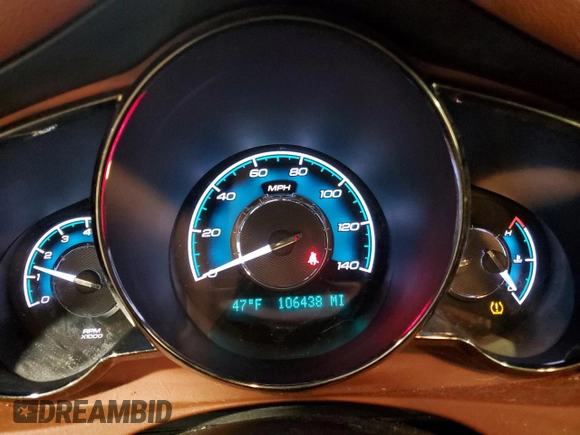 2008 Chevrolet Malibu LTZ with VIN 1G1ZK57738F159310, listed as a Copart auction lot 50506705 with 106,438 mi miles and Salvage Title. Bid and sale history available at DreamBid. Image 9.