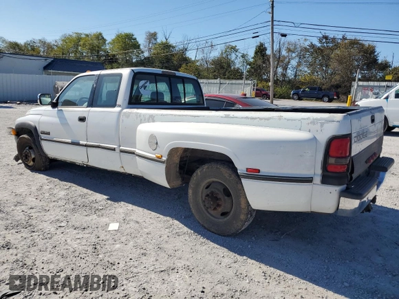 1996 Dodge Ram 3500 with VIN 3B7MC33C4TM173134, listed as a Copart auction lot 74980844 with 259,918 mi miles and Salvage Title. Bid and sale history available at carsss.com. Image 2.