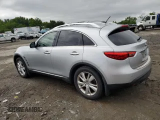 2013 Infiniti FX with VIN JN8CS1MW1DM174609, listed as a Copart auction lot 58953865 with 130,022 mi miles and Clean title. Bid and sale history available at DreamBid. Image 2.