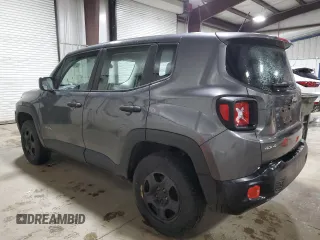 2017 Jeep Renegade Sport with VIN ZACCJBAB4HPG13928, listed as a Copart auction lot 51054245 with 93,159 mi miles and Salvage title. Bid and sale history available at DreamBid. Image 2.