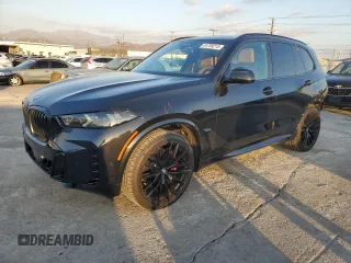 2025 BMW X5 xDrive40i with VIN 5UX23EU01S9W88868, listed as a Copart auction lot 44759215 with 6,995 mi miles and Salvage title. Bid and sale history available at DreamBid. Image 1.