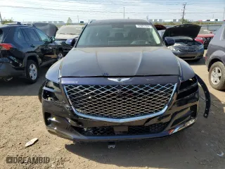 2023 Genesis GV80 with VIN KMUHCESC3PU145564, listed as a Copart auction lot 72061724 with 18,360 mi miles and Salvage Title. Bid and sale history available at carsss.com. Image 5.