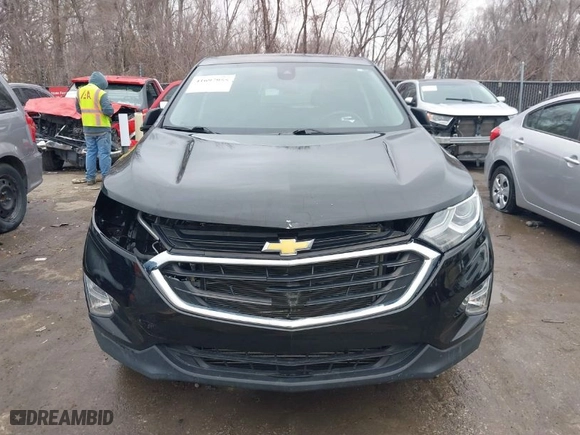 2020 Chevrolet Equinox LT with VIN 3GNAXJEV1LL174670, listed as a IAAI auction lot 41697955 with 56,125 mi miles. Bid and sale history available at carsss.com. Image 13.