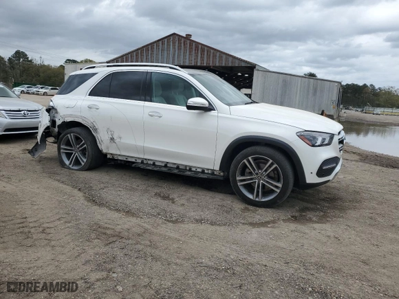 2022 Mercedes-Benz GLE with VIN 4JGFB4JB2NA630756, listed as a Copart auction lot 48923885 with NaN miles and Salvage Title. Bid and sale history available at carsss.com. Image 4.