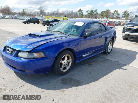 2003 Ford Mustang Standard with VIN 1FAFP40473F388884, listed as a IAAI auction lot 41973575 with 169,407 mi miles. Bid and sale history available at carsss.com. Image 2.