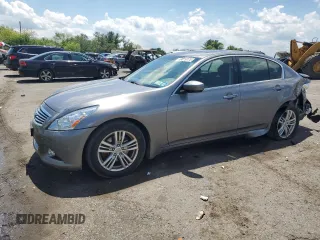 2013 Infiniti G37 x z VIN JN1CV6AR9DM354910, wystawiony jako Copart lot #59019175 z przebiegiem 74 559 mil mil oraz Czysty tytuł • Clean title. Historia ofert i sprzedaży dostępna na DreamBid. Obrazek 1.