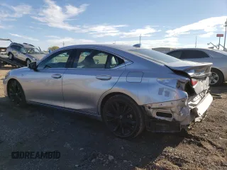 2022 Lexus ES 300h F Sport with VIN 58AGA1C11NU020199, listed as a Copart auction lot 72584274 with 36,351 mi miles and Salvage title. Bid and sale history available at DreamBid. Image 2.