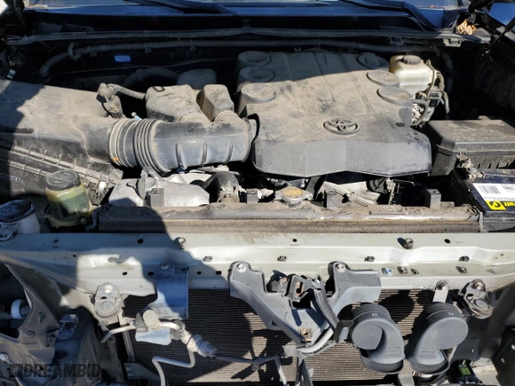 2011 Toyota 4Runner SR5 with VIN JTEZU5JR3B5023828, listed as a Copart auction lot 41653845 with 228,220 mi miles and Salvage Title. Bid and sale history available at carsss.com. Image 12.