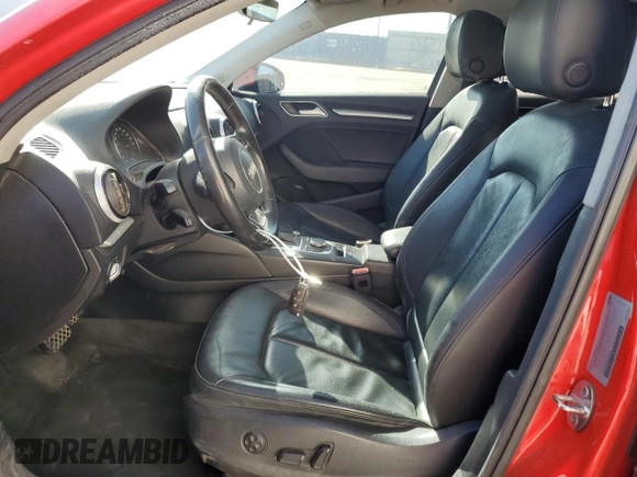 2016 Audi A3 1.8T Premium with VIN WAUA7GFF0G1061225, listed as a Copart auction lot 87909455 with 108,656 mi miles and Salvage Title. Bid and sale history available at carsss.com. Image 7.