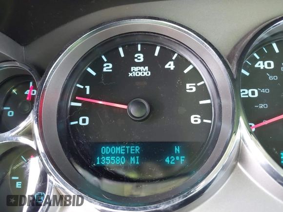 2013 Chevrolet Silverado 1500 LT with VIN 3GCPKSE73DG249856, listed as a IAAI auction lot 41973964 with 135,580 mi miles. Bid and sale history available at carsss.com. Image 15.