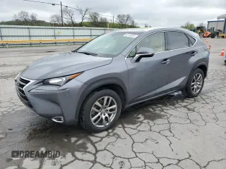 2015 Lexus NX 200t z VIN JTJBARBZ0F2001908, wystawiony jako Copart lot #52128205 z przebiegiem 143 333 mil mil oraz Szkoda całkowita • Salvage title. Historia ofert i sprzedaży dostępna na DreamBid. Obrazek 1.