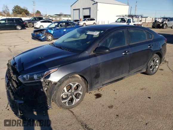 2020 Kia Forte LXS with VIN 3KPF24ADXLE233926, listed as a Copart auction lot 45595415 with 59,631 mi miles and Salvage Title. Bid and sale history available at carsss.com. Image 1.