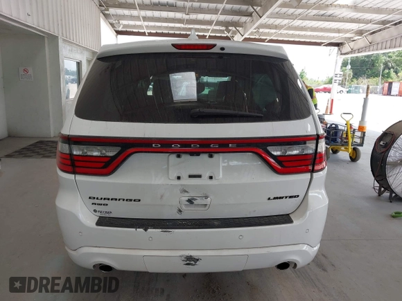 2016 Dodge Durango Limited with VIN 1C4RDJDG9GC486096, listed as a IAAI auction lot 42302624 with 141,553 mi miles and . Bid and sale history available at DreamBid. Image 17.