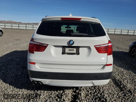 2012 BMW X3 28i with VIN 5UXWX5C51CL717874, listed as a Copart auction lot 46141245 with 135,041 mi miles and Salvage Title. Bid and sale history available at DreamBid. Image 6.