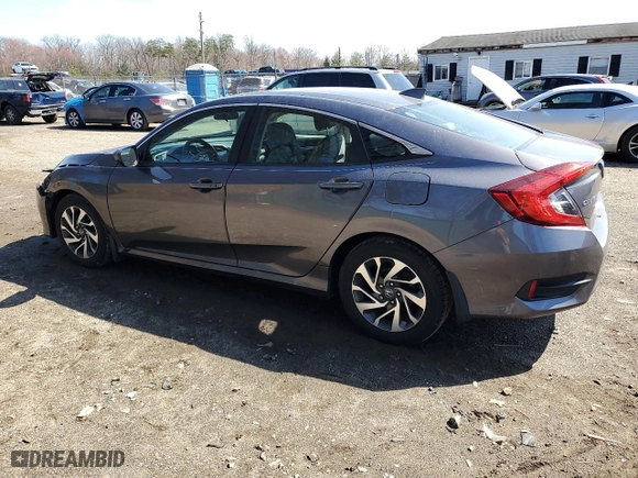 2018 Honda Civic Sedan EX with VIN 2HGFC2F7XJH528774, listed as a Copart auction lot 49475855 with 66,276 mi miles and Salvage Title. Bid and sale history available at carsss.com. Image 2.