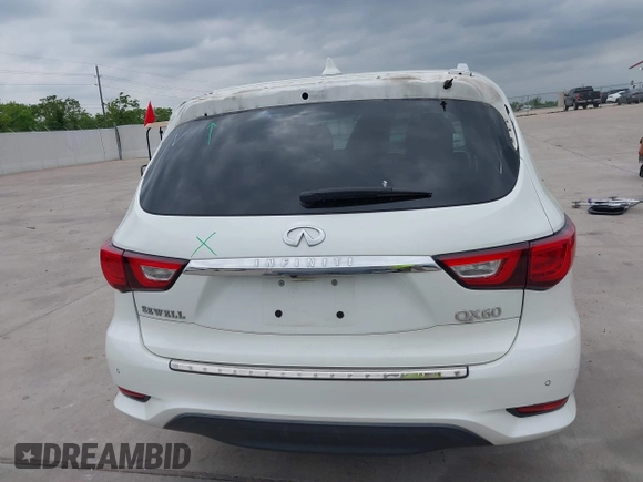 2016 Infiniti QX60 with VIN 5N1AL0MNXGC532149, listed as a IAAI auction lot 42034650 with 124,126 mi miles and . Bid and sale history available at DreamBid. Image 16.