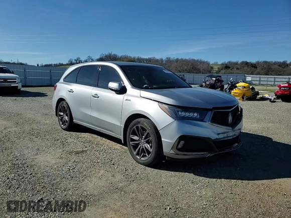 2020 Acura MDX w/Technology/A-Spec Pkg with VIN 5J8YD4H08LL019757, listed as a Copart auction lot 46604285 with 83,982 mi miles and Salvage Title. Bid and sale history available at carsss.com. Image 12.