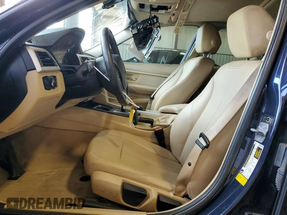 2014 BMW 3 Series 320i with VIN WBA3B1G5XENT00747, listed as a Copart auction lot 64737935 with 123,374 mi miles and Salvage title. Bid and sale history available at DreamBid. Image 7.