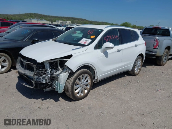 2016 Buick Envision Premium I with VIN LRBFXESX6GD235100, listed as a IAAI auction lot 41985343 with 51,376 mi miles and . Bid and sale history available at DreamBid. Image 23.