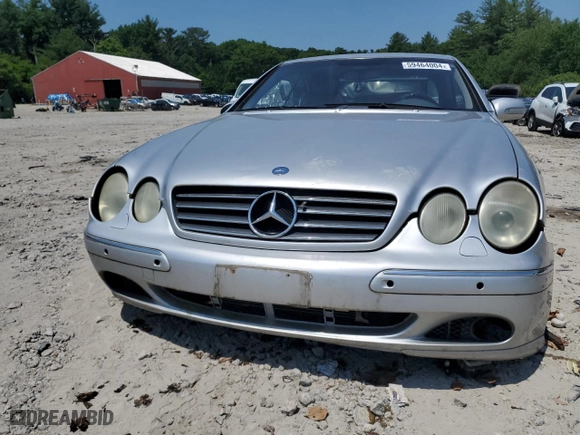 2000 Mercedes-Benz CL-Class with VIN WDBPJ75J1YA006562, listed as a Copart auction lot 59464004 with 0 mi miles and Clean Title. Bid and sale history available at carsss.com. Image 5.