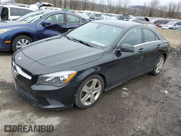 2015 Mercedes-Benz CLA 250 with VIN WDDSJ4EBXFN220397, listed as a Copart auction lot 45569804 with 85,818 mi miles and . Bid and sale history available at DreamBid. Image 1.
