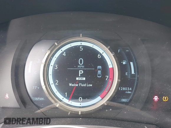 2016 Lexus IS 300/350 with VIN JTHCM1D20G5007836, listed as a IAAI auction lot 42365323 with 128,034 mi miles and . Bid and sale history available at DreamBid. Image 7.