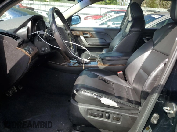 2013 Acura MDX with VIN 2HNYD2H21DH506506, listed as a Copart auction lot 51750835 with 193,183 mi miles and Salvage title. Bid and sale history available at DreamBid. Image 7.