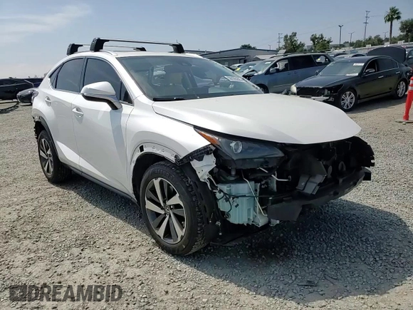 2020 Lexus NX 300 with VIN JTJDARBZ9L5012781, listed as a Copart auction lot 59105205 with 50,421 mi miles and Salvage title. Bid and sale history available at DreamBid. Image 15.