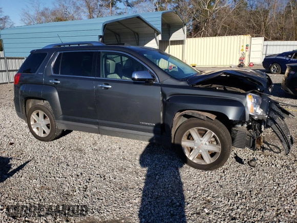 2011 GMC Terrain SLT-2 with VIN 2CTALWEC4B6234545, listed as a Copart auction lot 48584935 with 90,287 mi miles and Salvage Title. Bid and sale history available at carsss.com. Image 4.
