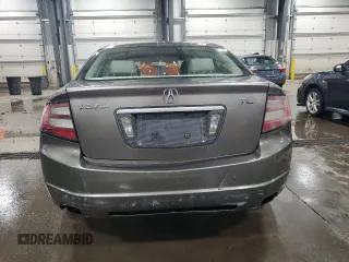 2008 Acura TL with VIN 19UUA66228A051453, listed as a Copart auction lot 50976235 with 207,531 mi miles and Salvage Title. Bid and sale history available at carsss.com. Image 6.