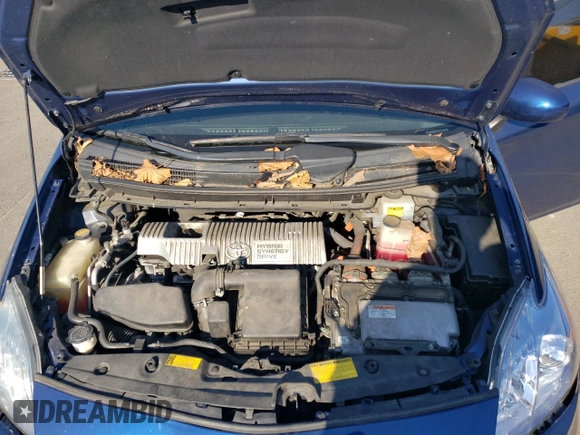 2011 Toyota Prius I with VIN JTDKN3DU4B0256363, listed as a Copart auction lot 83121644 with 188,129 mi miles and Salvage Title. Bid and sale history available at carsss.com. Image 11.
