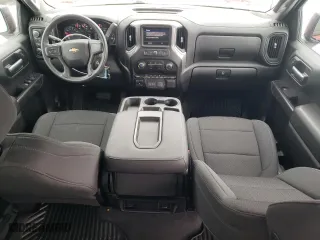 2021 Chevrolet Silverado 1500 Custom with VIN 3GCPYBEK6MG253497, listed as a Copart auction lot 44165165 with 47,016 mi miles and Salvage Title. Bid and sale history available at carsss.com. Image 8.