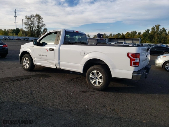 2019 Ford F-150 XL with VIN 1FTMF1C5XKKD08569, listed as a Copart auction lot 77838764 with 53,488 mi miles and Salvage Title. Bid and sale history available at carsss.com. Image 2.