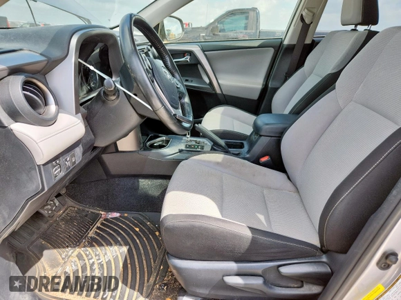 2018 Toyota RAV4 XLE with VIN JTMWFREV4JD132500, listed as a Copart auction lot 59790105 with 48,066 mi miles and Salvage title. Bid and sale history available at DreamBid. Image 7.