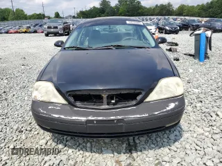 2002 Mercury Sable LS Premium with VIN 1MEHM55S02A621328, listed as a Copart auction lot 59556805 with 183,594 mi miles and Salvage title. Bid and sale history available at DreamBid. Image 5.