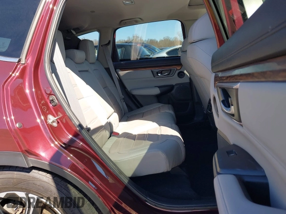 2018 Honda CR-V Touring with VIN 7FARW2H92JE097407, listed as a IAAI auction lot 41850708 with 117,201 mi miles. Bid and sale history available at carsss.com. Image 8.