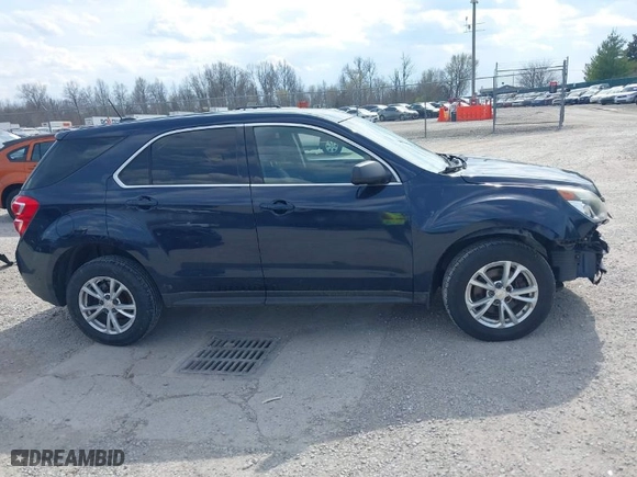 2017 Chevrolet Equinox LS with VIN 2GNFLEEK6H6208063, listed as a IAAI auction lot 41879944 with 155,263 mi miles. Bid and sale history available at carsss.com. Image 14.