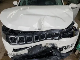 2021 Jeep Compass Altitude with VIN 3C4NJDBB4MT520798, listed as a Copart auction lot 58846915 with 51,819 mi miles and Non repairable. Bid and sale history available at DreamBid. Image 12.