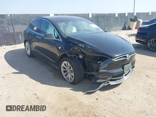 2019 Tesla Model X 75D with VIN 5YJXCBE22KF184504, listed as a IAAI auction lot 41802023 with 137,094 mi miles. Bid and sale history available at carsss.com. Image 1.
