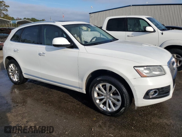 2017 Audi Q5 Premium with VIN WA1C2AFP3HA006814, listed as a Copart auction lot 81923714 with 105,235 mi miles and Salvage Title. Bid and sale history available at carsss.com. Image 4.