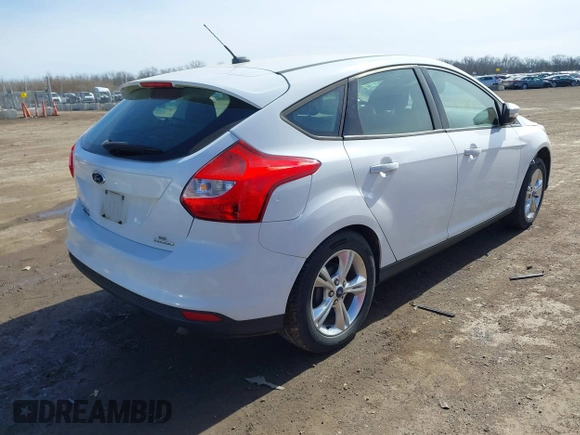 2013 Ford Focus SE with VIN 1FADP3K21DL301951, listed as a IAAI auction lot 41847106 with 78,540 mi miles. Bid and sale history available at carsss.com. Image 4.