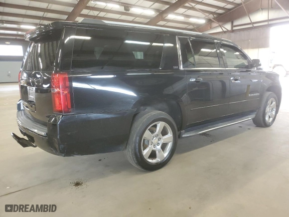 2016 Chevrolet Suburban LTZ with VIN 1GNSKJKC9GR221013, listed as a Copart auction lot 52531935 with 227,029 mi miles and Clean Title. Bid and sale history available at carsss.com. Image 3.