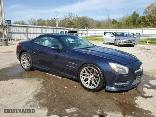 2013 Mercedes-Benz SL-Class SL 550 with VIN WDDJK7DAXDF005693, listed as a Copart auction lot 51495395 with 135,406 mi miles and Salvage Title. Bid and sale history available at carsss.com. Image 4.