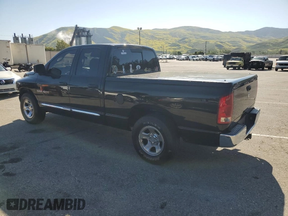 2005 Dodge 1500 SLT with VIN 1D7HA18D55J540688, listed as a Copart auction lot 54895385 with 116,259 mi miles and Salvage Title. Bid and sale history available at DreamBid. Image 2.