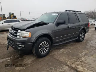 2017 Ford Expedition XLT z VIN 1FMJU1HT6HEA13908, wystawiony jako Copart lot #85499904 z przebiegiem 98 090 mil mil oraz Czysty tytuł • Clean title. Historia ofert i sprzedaży dostępna na DreamBid. Obrazek 1.
