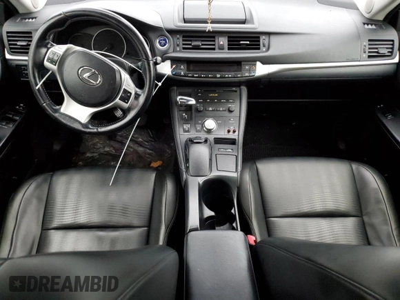 2012 Lexus CT 200h with VIN JTHKD5BH0C2100474, listed as a Copart auction lot 84559384 with 190,598 mi miles and Salvage Title. Bid and sale history available at carsss.com. Image 8.