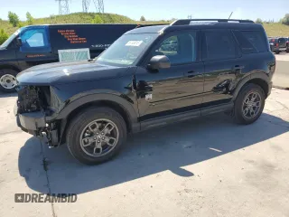2021 Ford Bronco Sport Big Bend with VIN 3FMCR9B68MRA09877, listed as a Copart auction lot 59793815 with 59,330 mi miles and Salvage title. Bid and sale history available at DreamBid. Image 1.